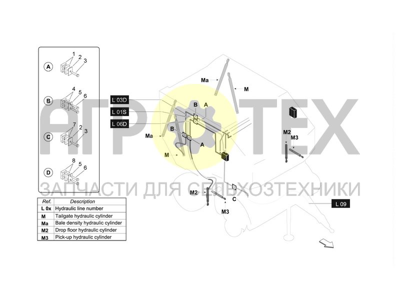 Чертеж RH INDEX