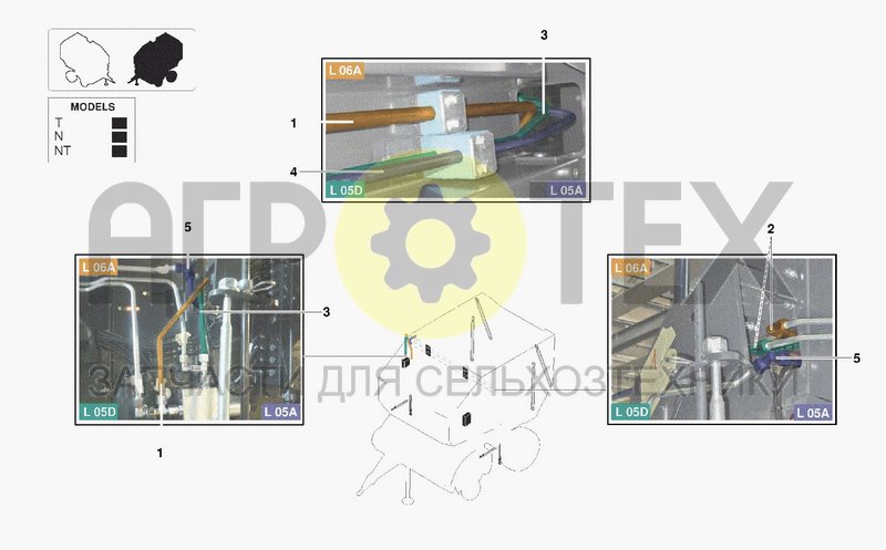 Чертеж HYDRAULIC SYSTEM