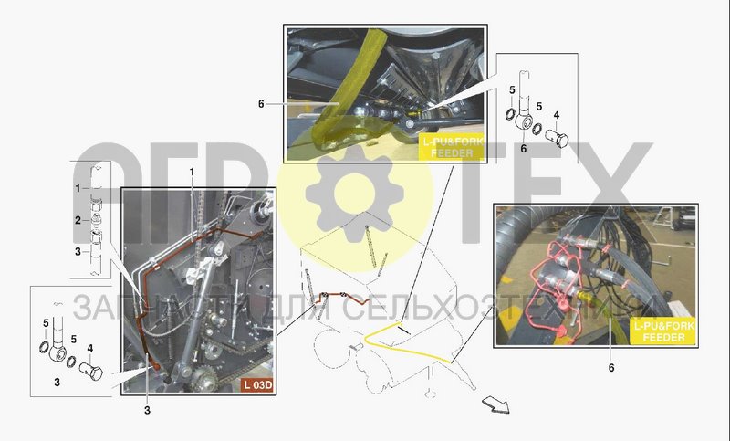 Чертеж HYDRAULIC SYSTEM