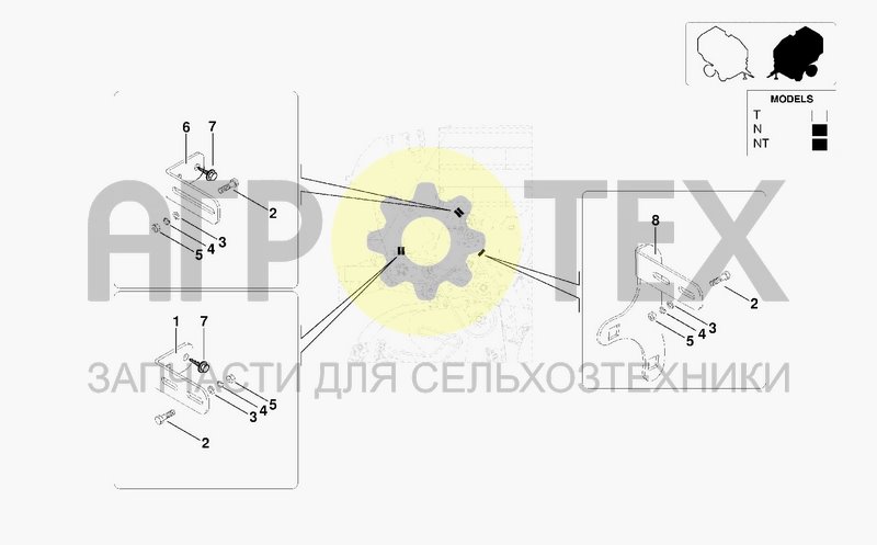 Чертеж AUTOMATIC LUBRICATION SX