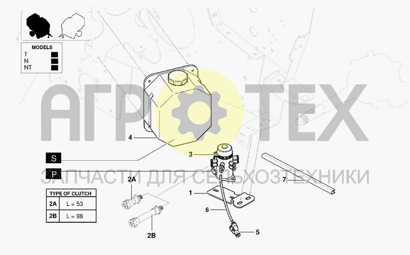 Чертеж AUTOMATIC LUBRICATION