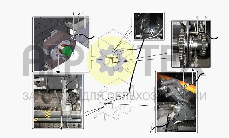 Чертеж SAFETY DEVICE - ELECTRICAL PART RV41