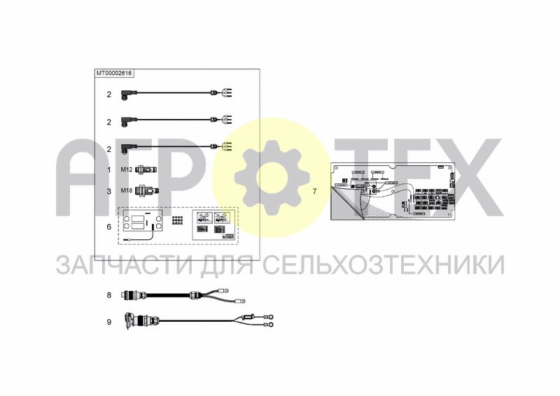 Чертеж ELECTRICAL CABLE