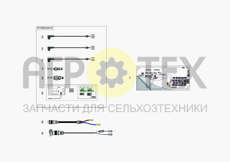 Чертеж ELECTRICAL CABLE