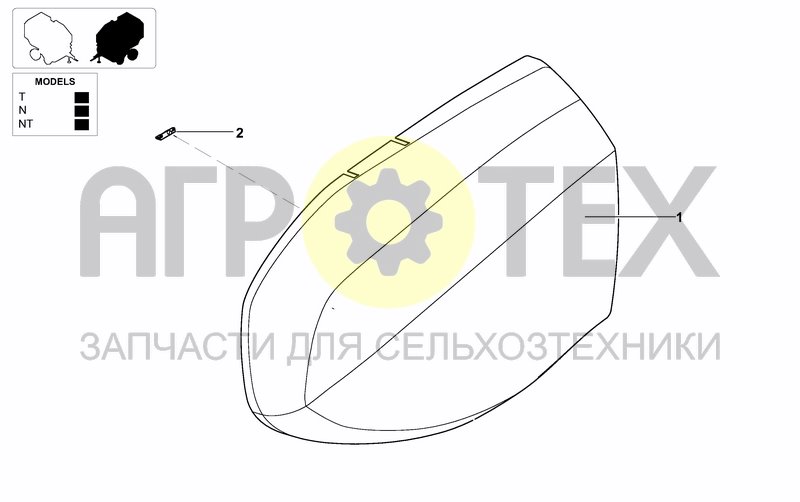 Чертеж FIXED SIDE COVERS