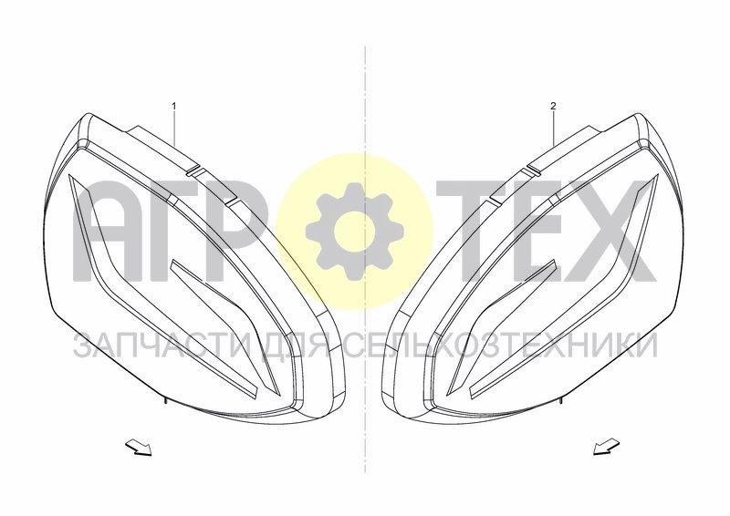 Чертеж SIDE SHIELDS