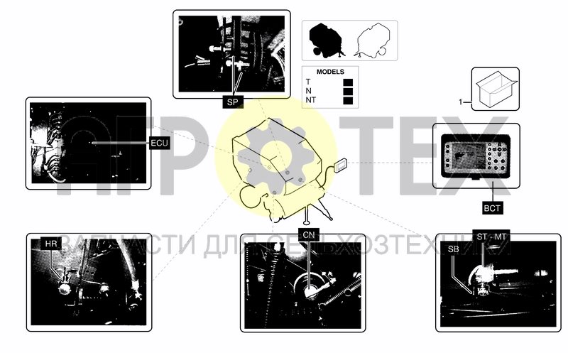 Чертеж GENERIC ELECTRIC SYSTEM - RV 4100 F SERIES