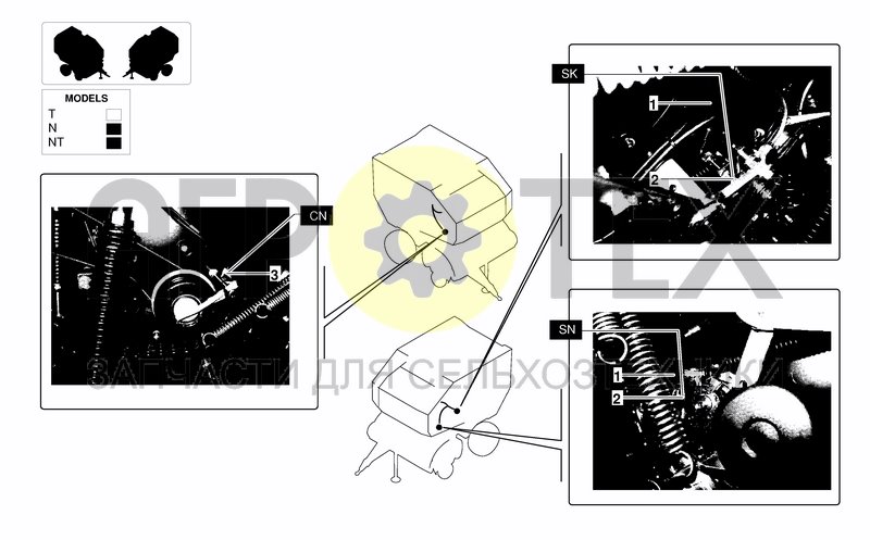 Чертеж ELECTRIC SYSTEM FOR NET BINDING UNIT