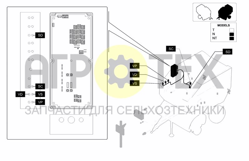 Чертеж CUTTER DEVICE SC14