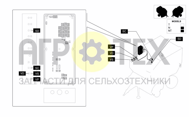 Чертеж DROP FLOOR & CUTTER DEVICE SC