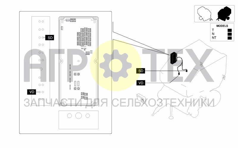 Чертеж GENERIC ELECTRIC SYSTEM - DROP FLOOR