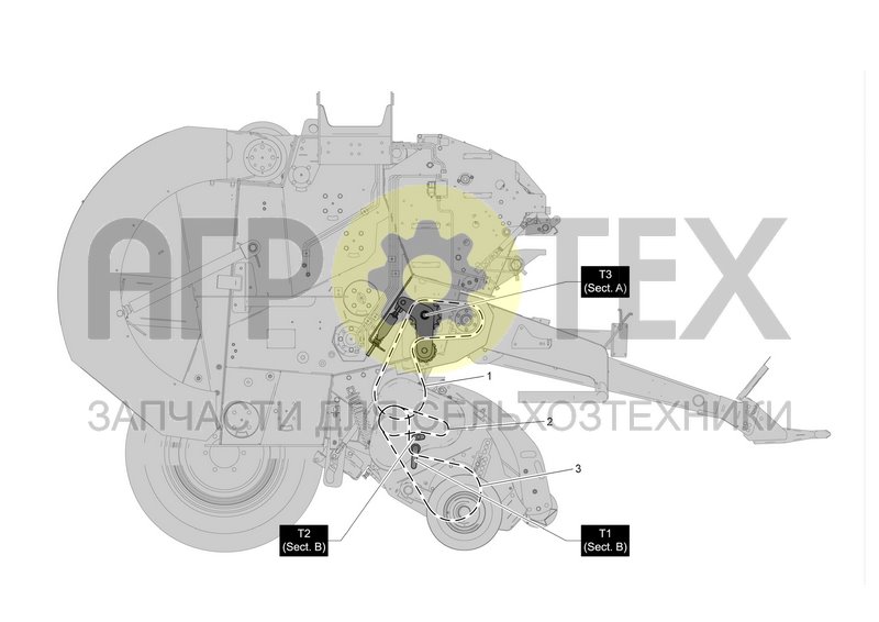 Чертеж CHAINS AND TENSIONERS