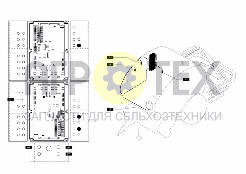 Чертеж ELECTRICAL SYSTEM