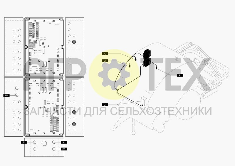 Чертеж ELECTRICAL SYSTEM