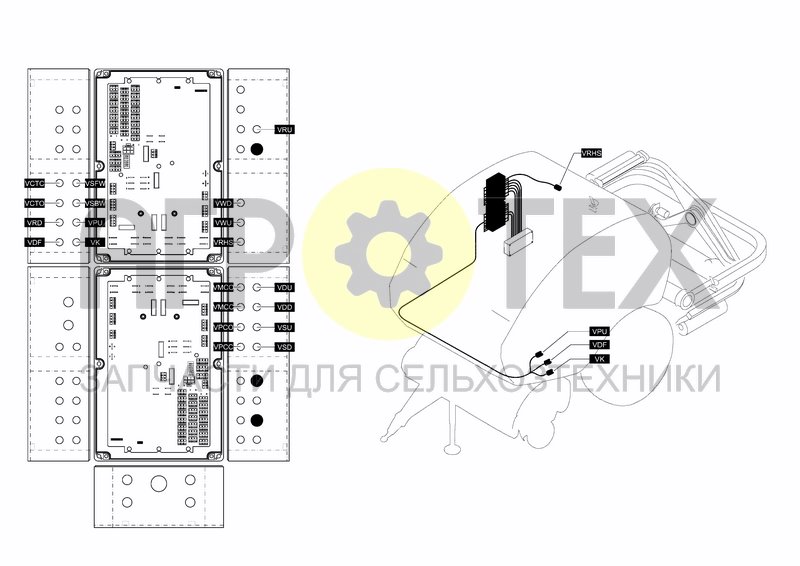 Чертеж ELECTRICAL SYSTEM