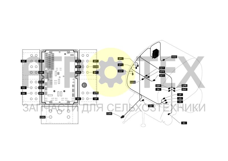 Чертеж ELECTRICAL SYSTEM