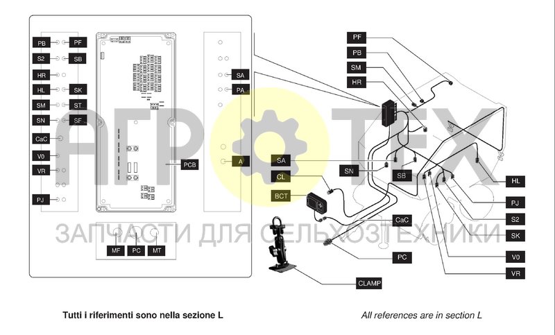 Чертеж ELECTRICAL SYSTEM