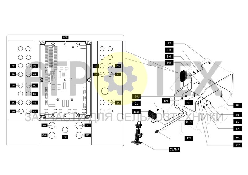 Чертеж ELECTRICAL SYSTEM