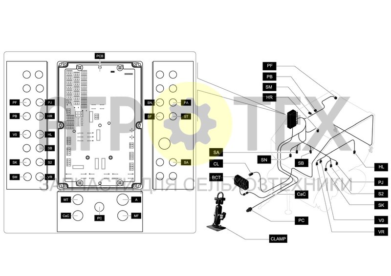 Чертеж ELECTRICAL SYSTEM