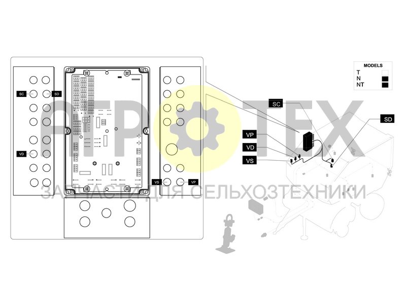 Чертеж ELECTRICAL SYSTEM