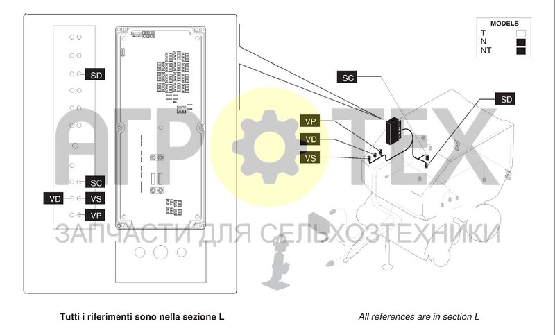 Чертеж ELECTRICAL SYSTEM