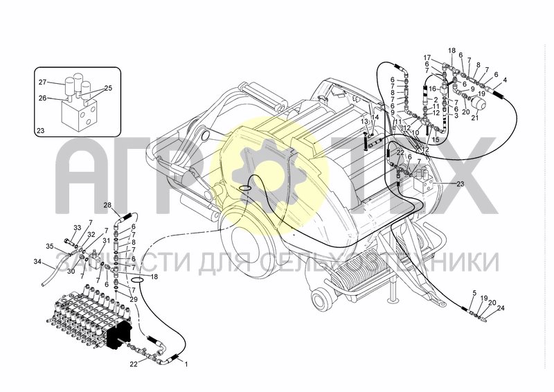 Чертеж REEL LIFTING DEVICE