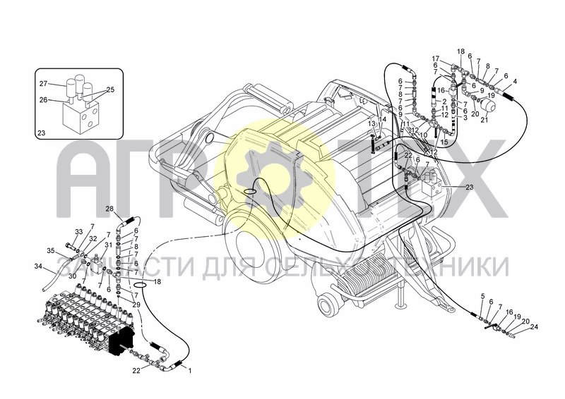 Чертеж REEL LIFTING DEVICE