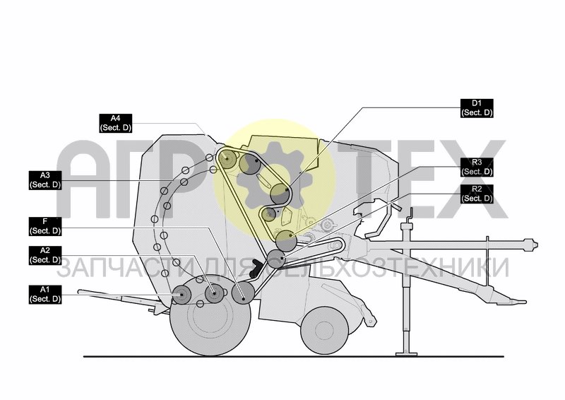 Чертеж ROLLERS LAYOUT