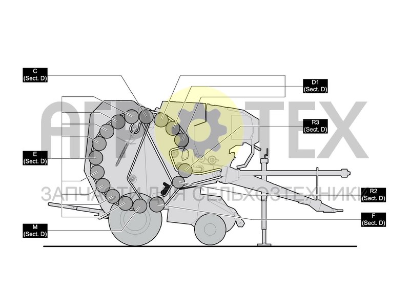 Чертеж ROLLERS LAYOUT