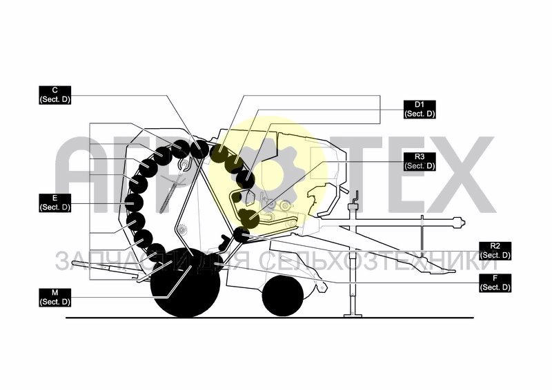 Чертеж ROLLER DIAGRAM