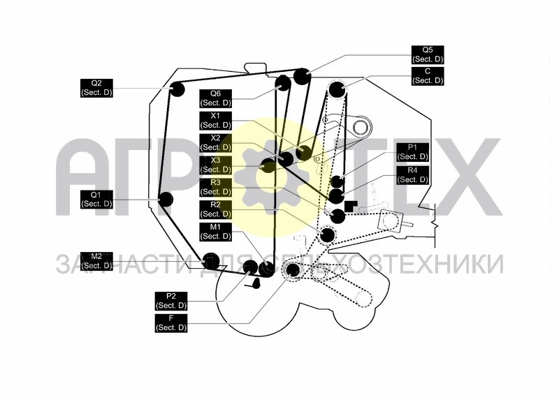 Чертеж ROLLER DIAGRAM