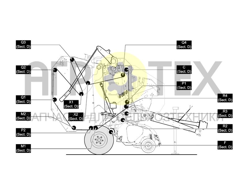 Чертеж ROLLERS LAYOUT