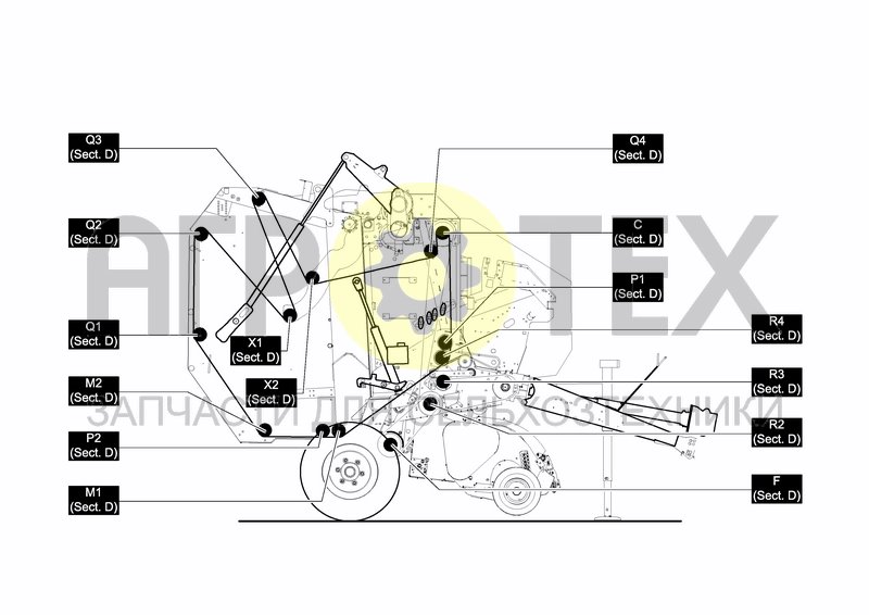 Чертеж ROLLER DIAGRAM