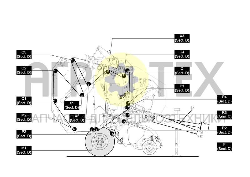 Чертеж ROLLERS LAYOUT