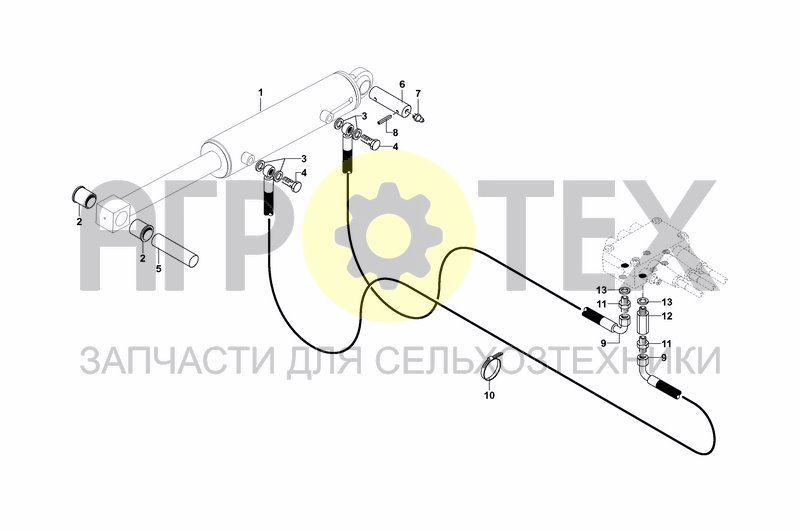 Чертеж HYDRAULIC SYSTEM