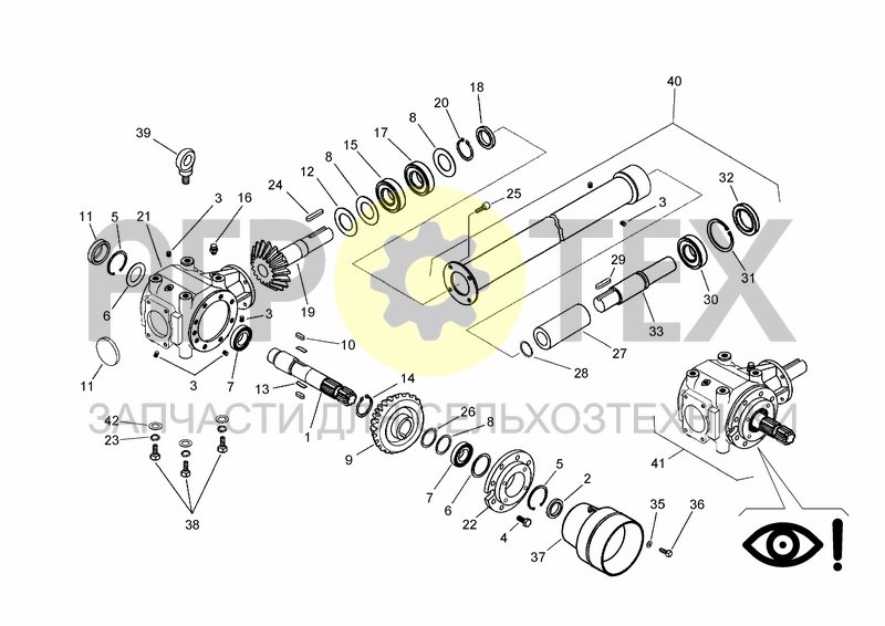 Чертеж GEARBOX