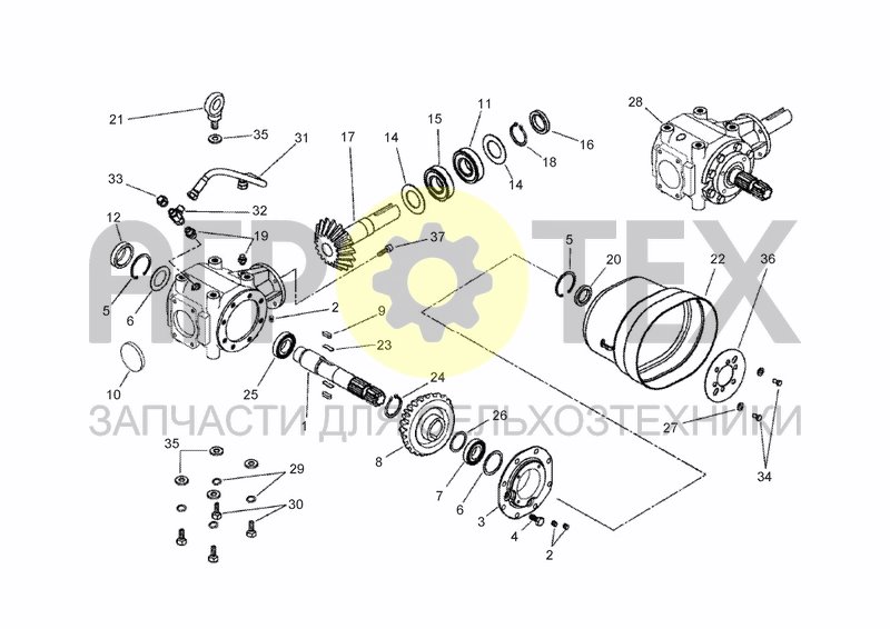 Чертеж GEARBOX