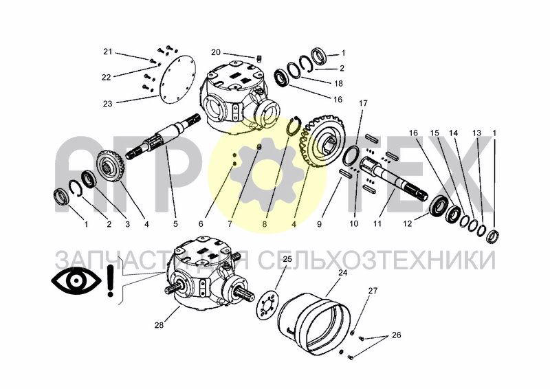 Чертеж GEARBOX