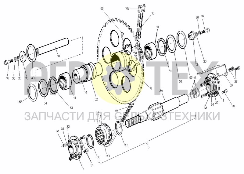 Чертеж TRANSMISSION 1