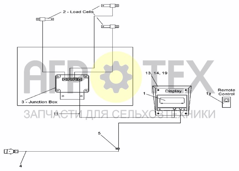 Чертеж WEIGHING EQUIPMENT CIRCUIT