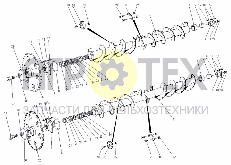 Чертеж AUGERS