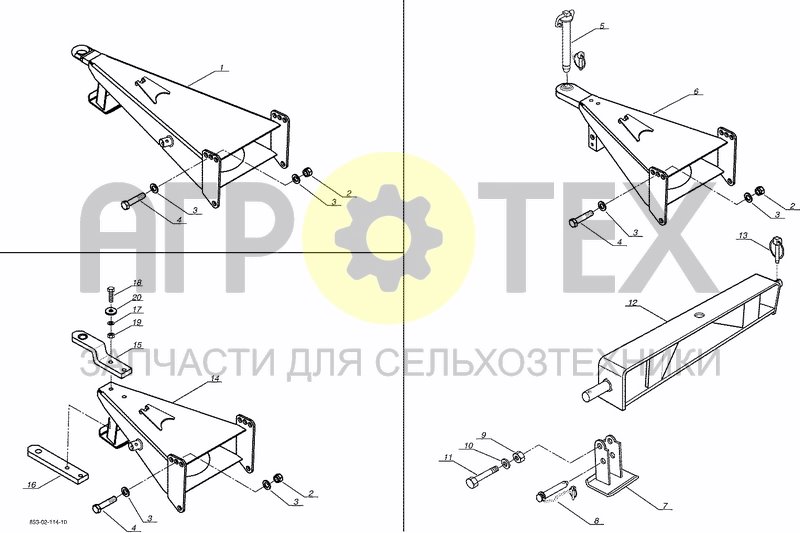 Чертеж DRAWBAR