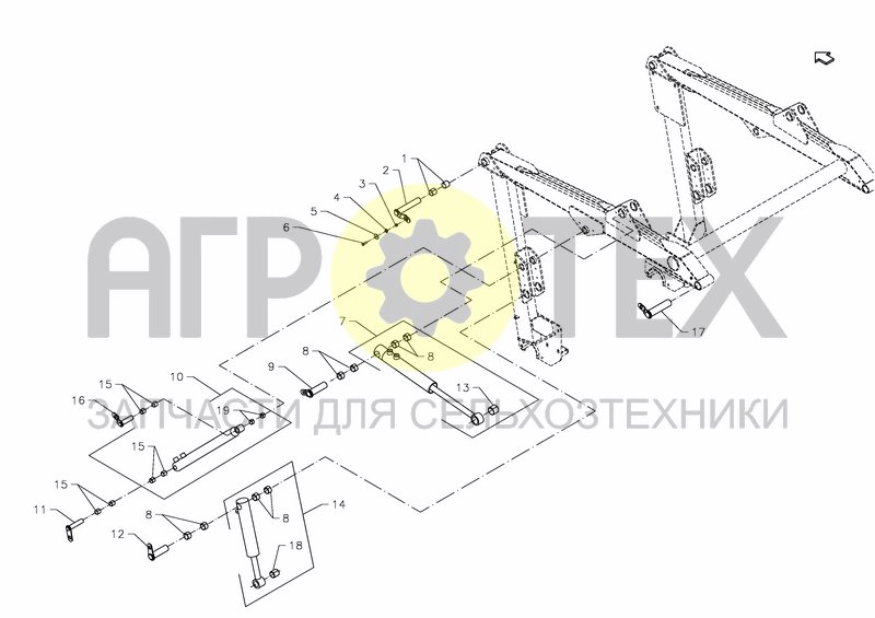 Чертеж BRACKET, ARM