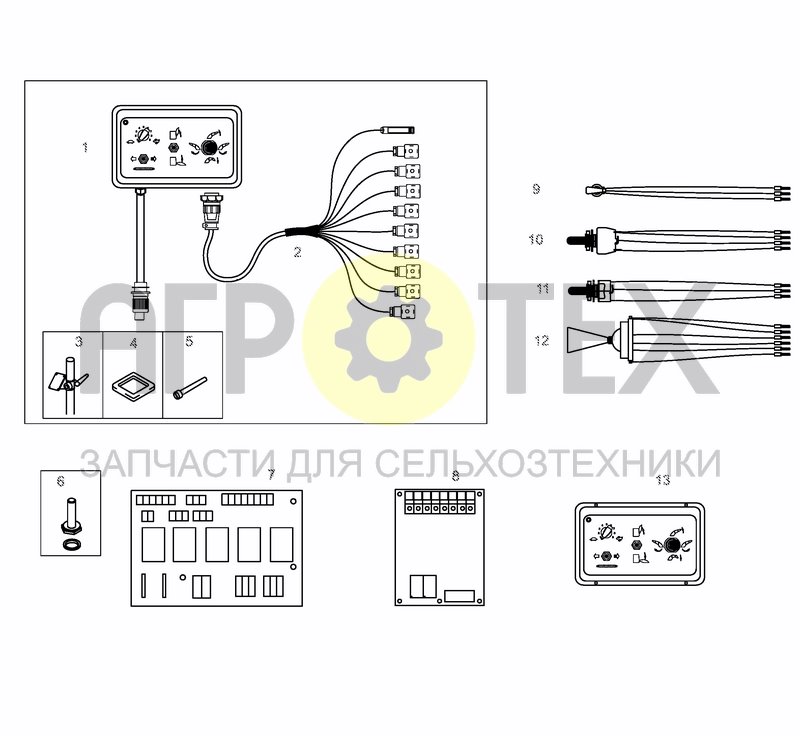 Чертеж CONTROL BOX