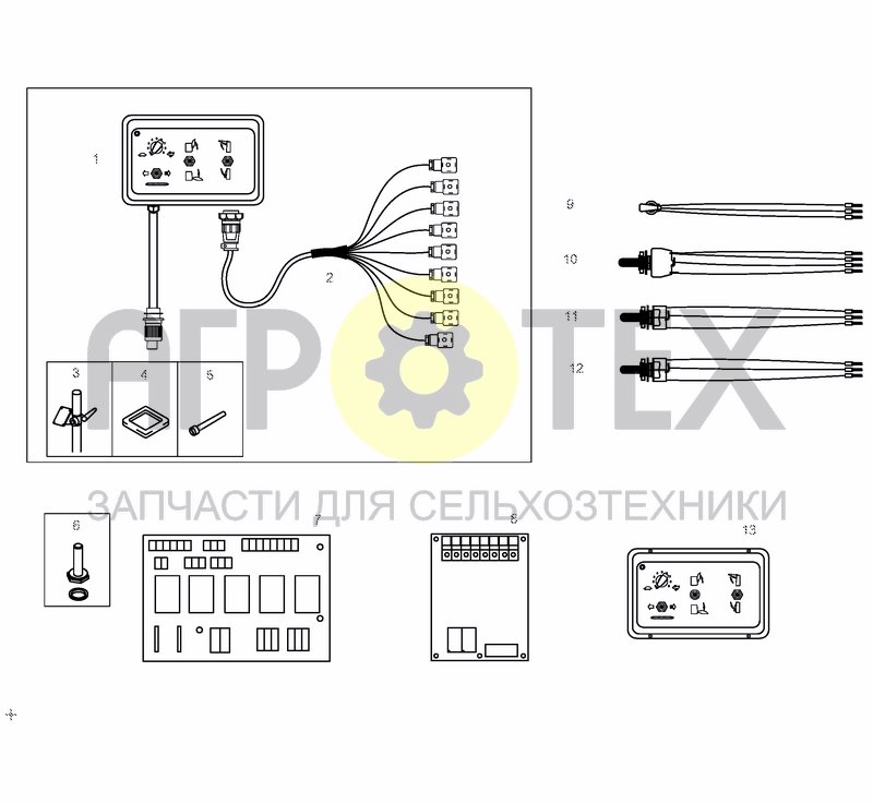 Чертеж CONTROL BOX