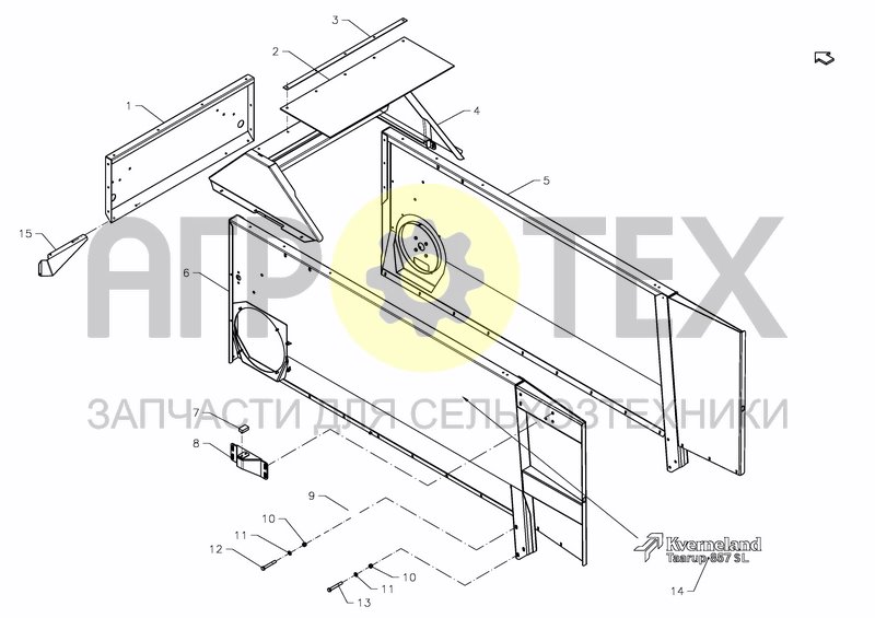 Чертеж SIDE PLATES, TOP PROFILE