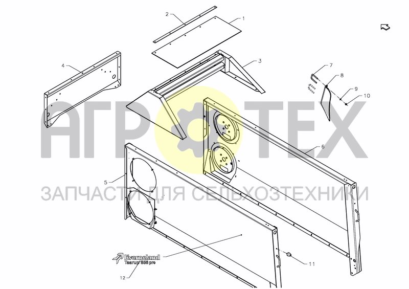 Чертеж SIDE PLATES, TOP PROFILE