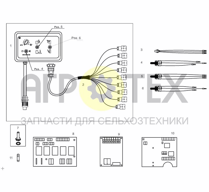 Чертеж CONTROL BOX, STANDARD CHUTE