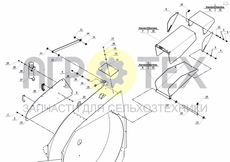 Чертеж STANDARD CHUTE