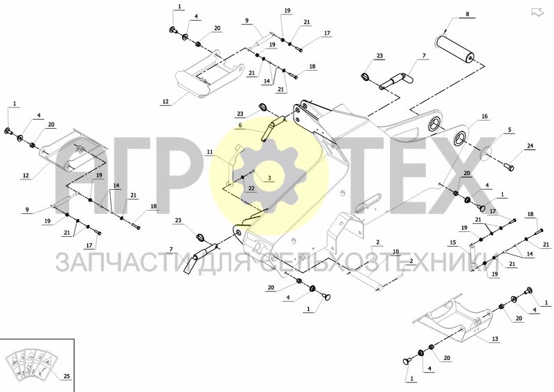 Чертеж LINKAGE